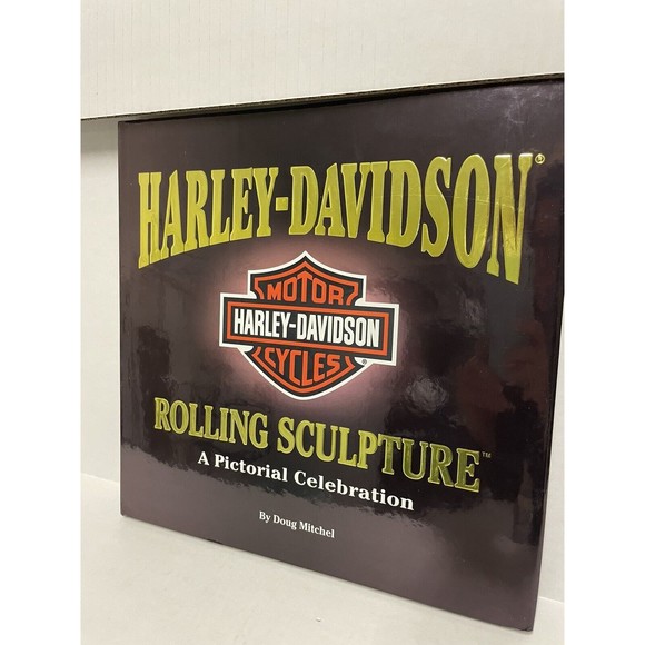 Harley Davidson Rolling Sculpture Motor Cycles 2002 Coffee Table Book Collectors - Picture 2 of 13